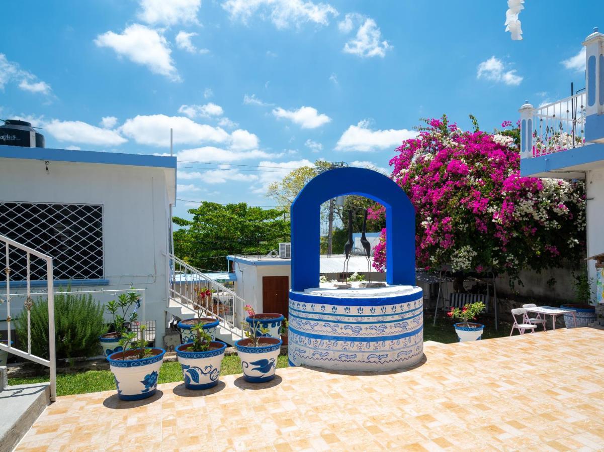 Hotel Casa Poblana Bacalar Ngoại thất bức ảnh