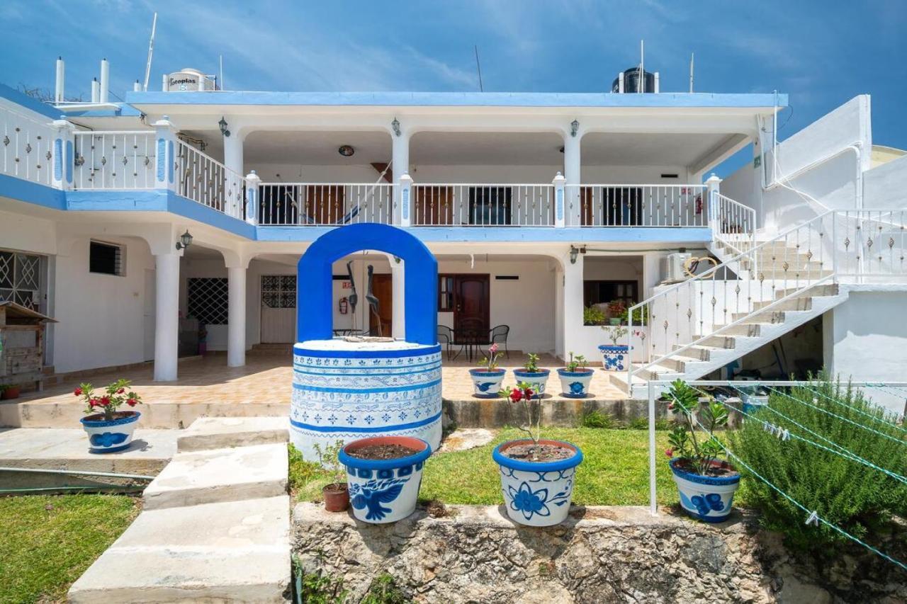 Hotel Casa Poblana Bacalar Ngoại thất bức ảnh