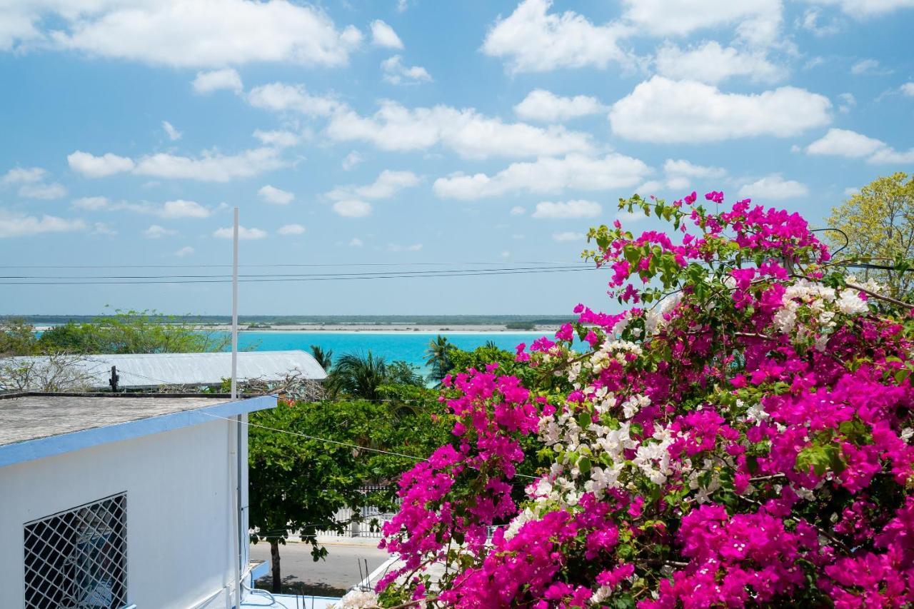 Hotel Casa Poblana Bacalar Ngoại thất bức ảnh